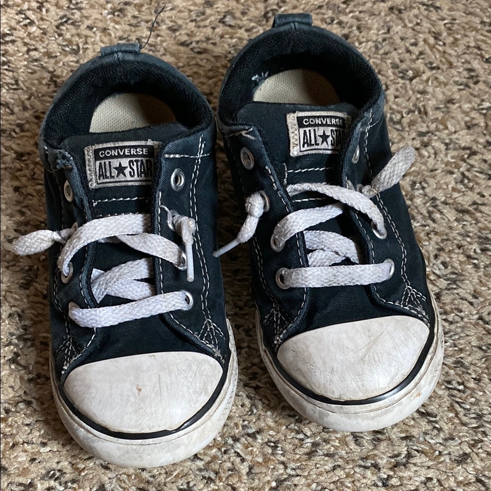 Converse Kids Black All Star Sneakers